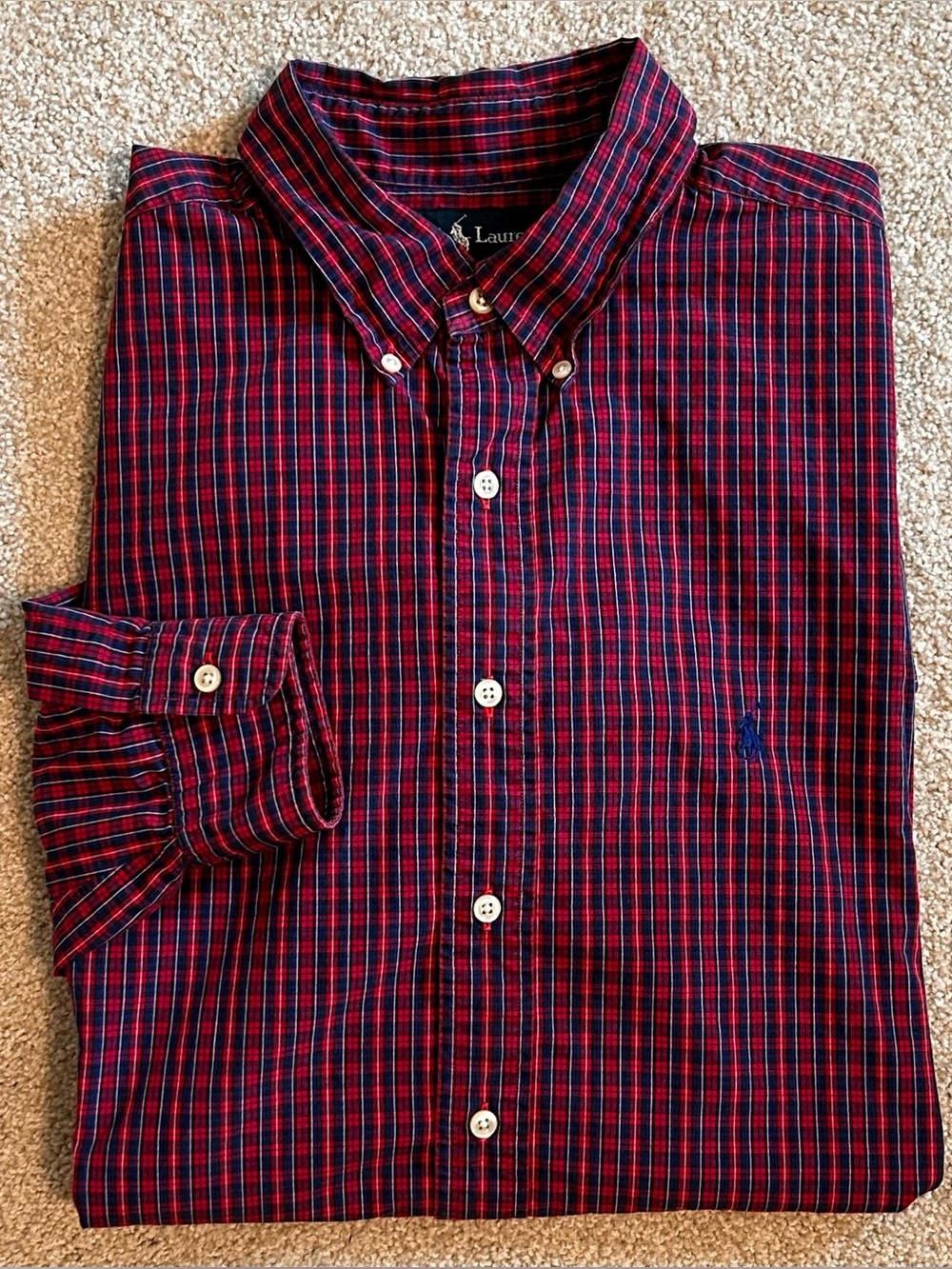 Ralph Lauren Classic Fit Plaid L/S Shirt